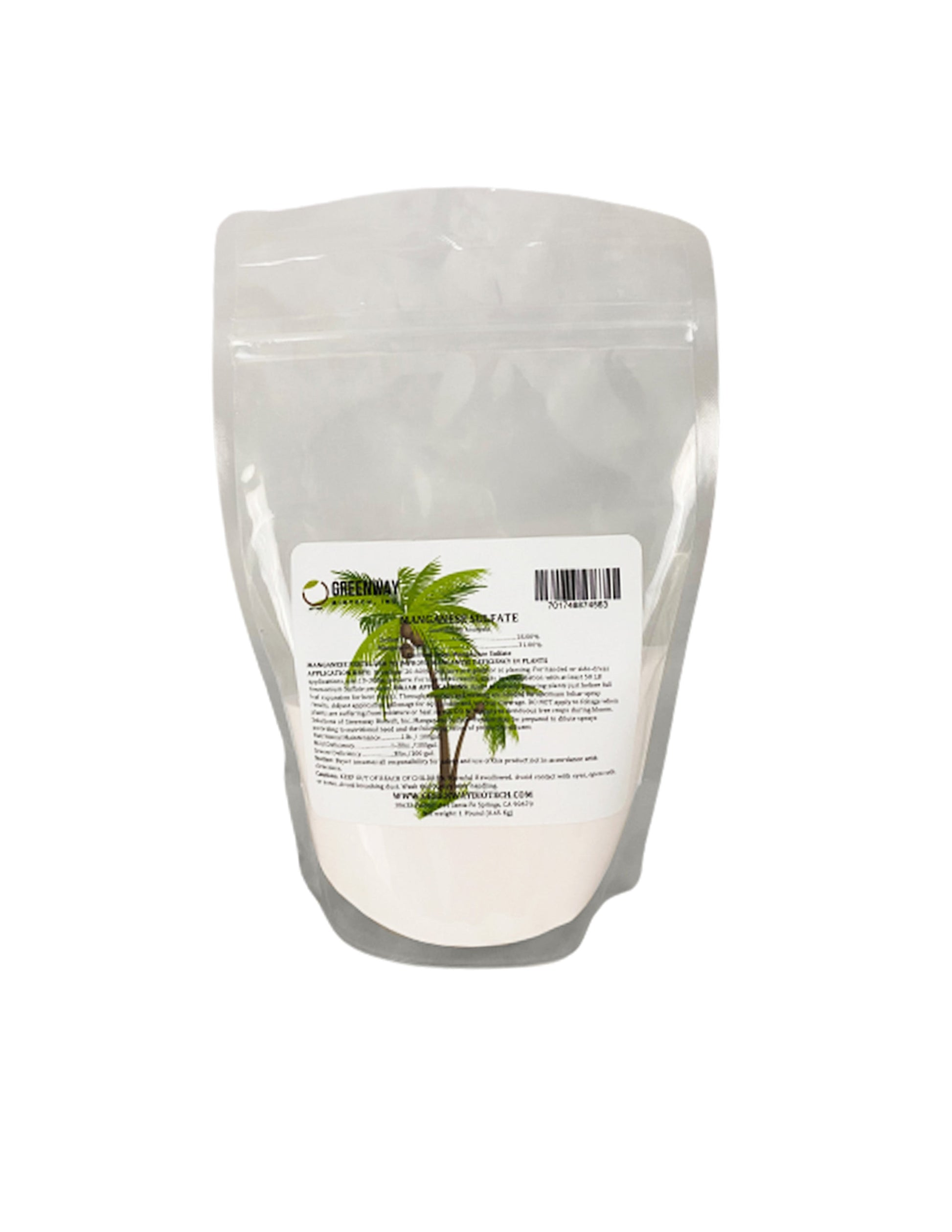 Organic Manganese Sulfate Fertilizer - Midwest Grow LLC