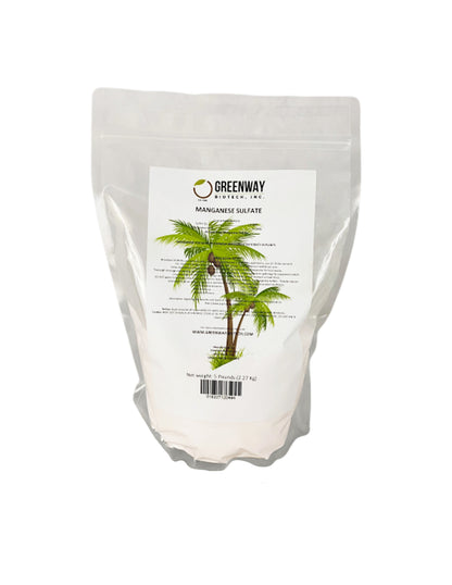 Organic Manganese Sulfate Fertilizer - Midwest Grow LLC