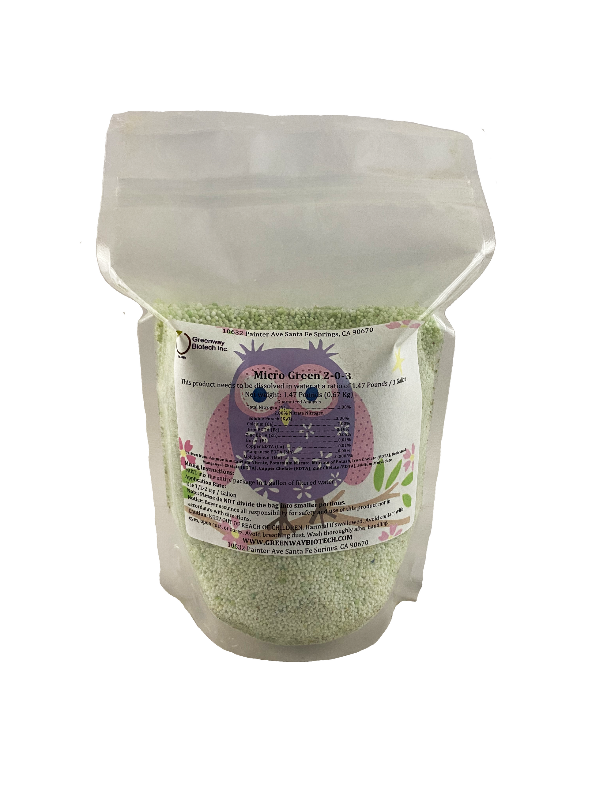 Micro Green 2-0-3 - Midwest Grow LLC