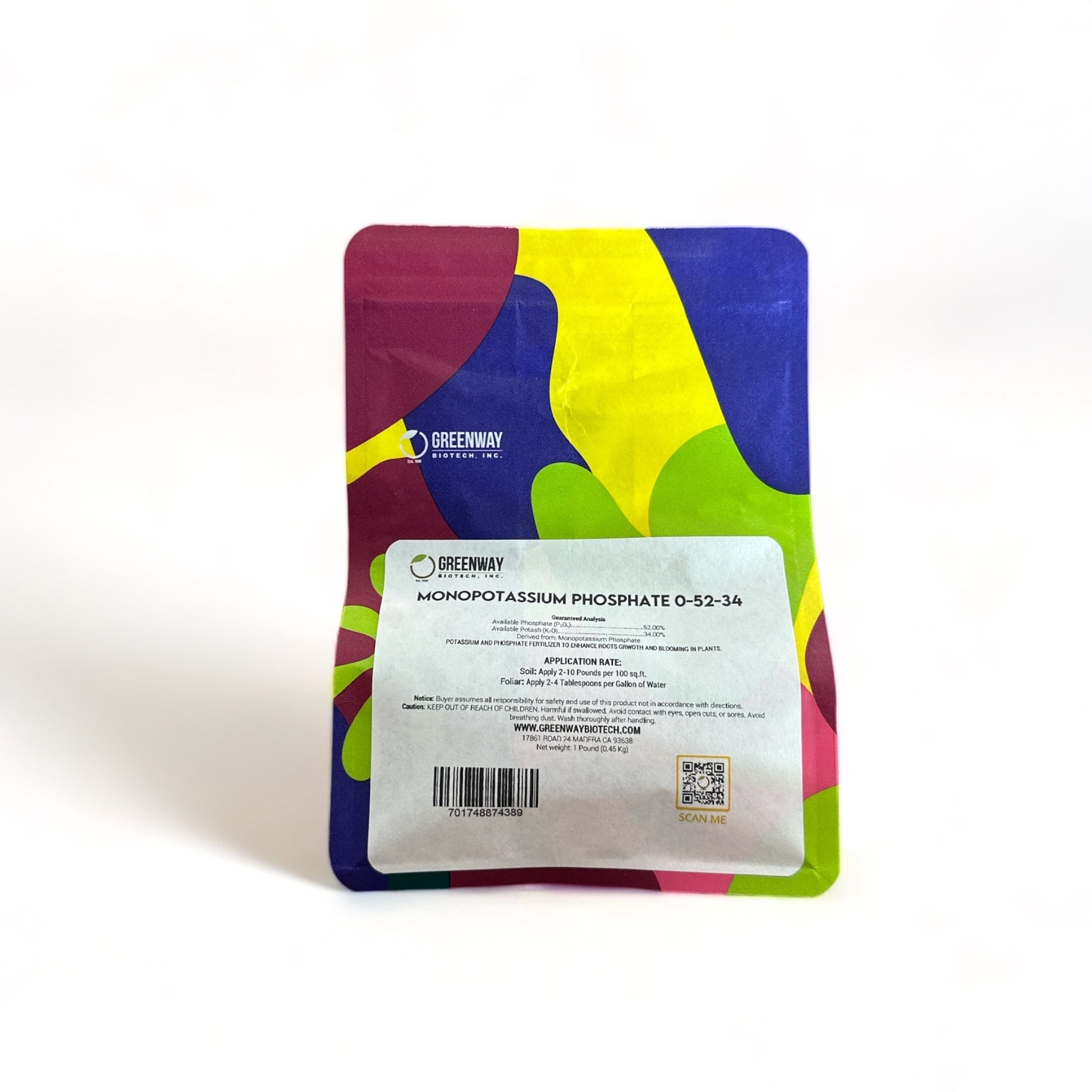 Monopotassium Phosphate 0-52-34 - Midwest Grow LLC