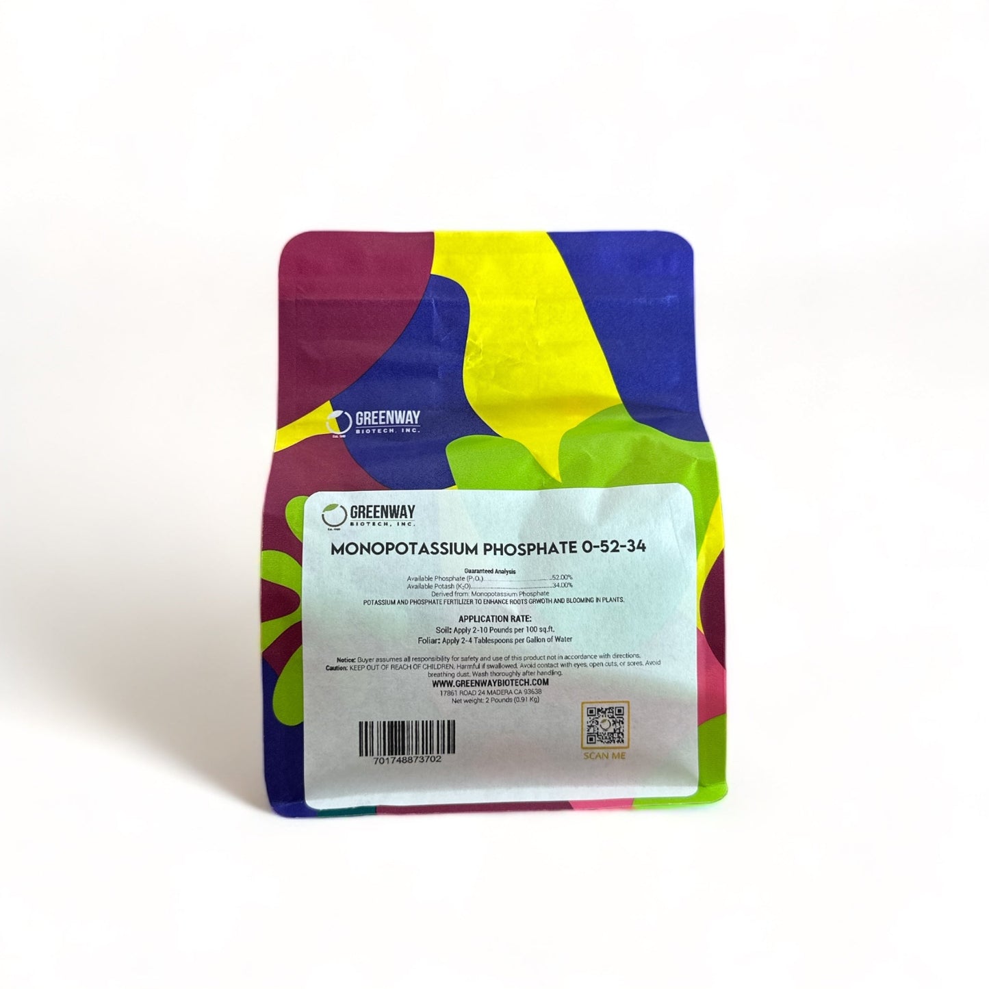 Monopotassium Phosphate 0-52-34 - Midwest Grow LLC