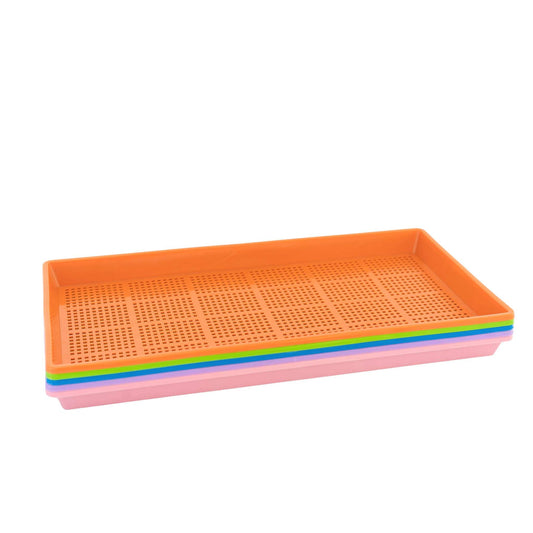 1020 Mesh Trays Shallow Extra Strength Colors - 1" Deep - Midwest Grow LLC