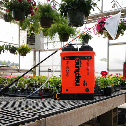Kwazar Neptune Commercial 15L Backpack Sprayer | Manual & Electric Options - Midwest Grow LLC