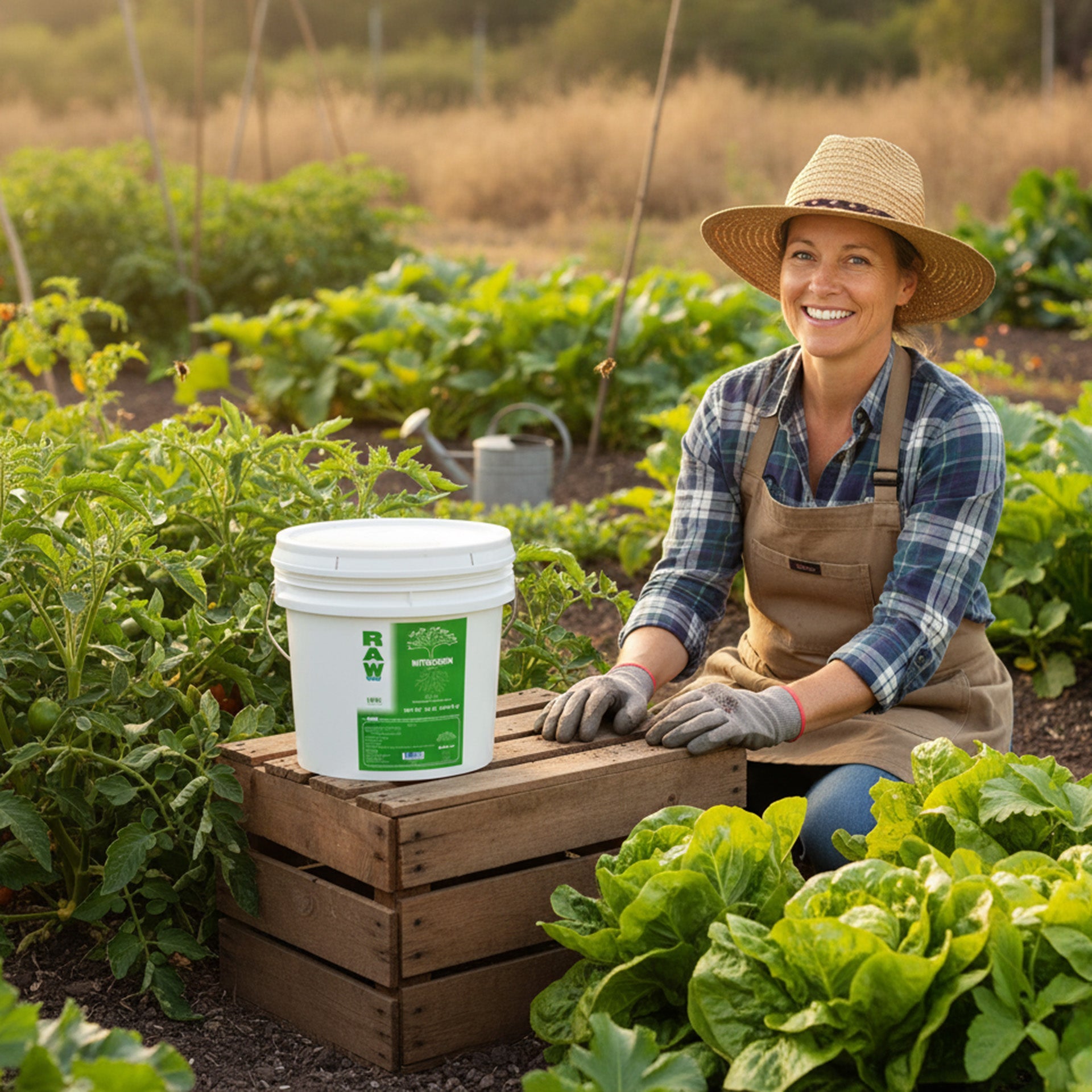 RAW Nitrogen | 20% Ammonium Nitrogen | Water-Soluble Supplement - Midwest Grow LLC
