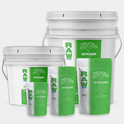 RAW Nitrogen | 20% Ammonium Nitrogen | Water-Soluble Supplement - Midwest Grow LLC