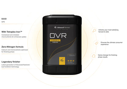 Advanced Nutrients OVR 8th Generation | Overdrive 2.0 Bud Hardener