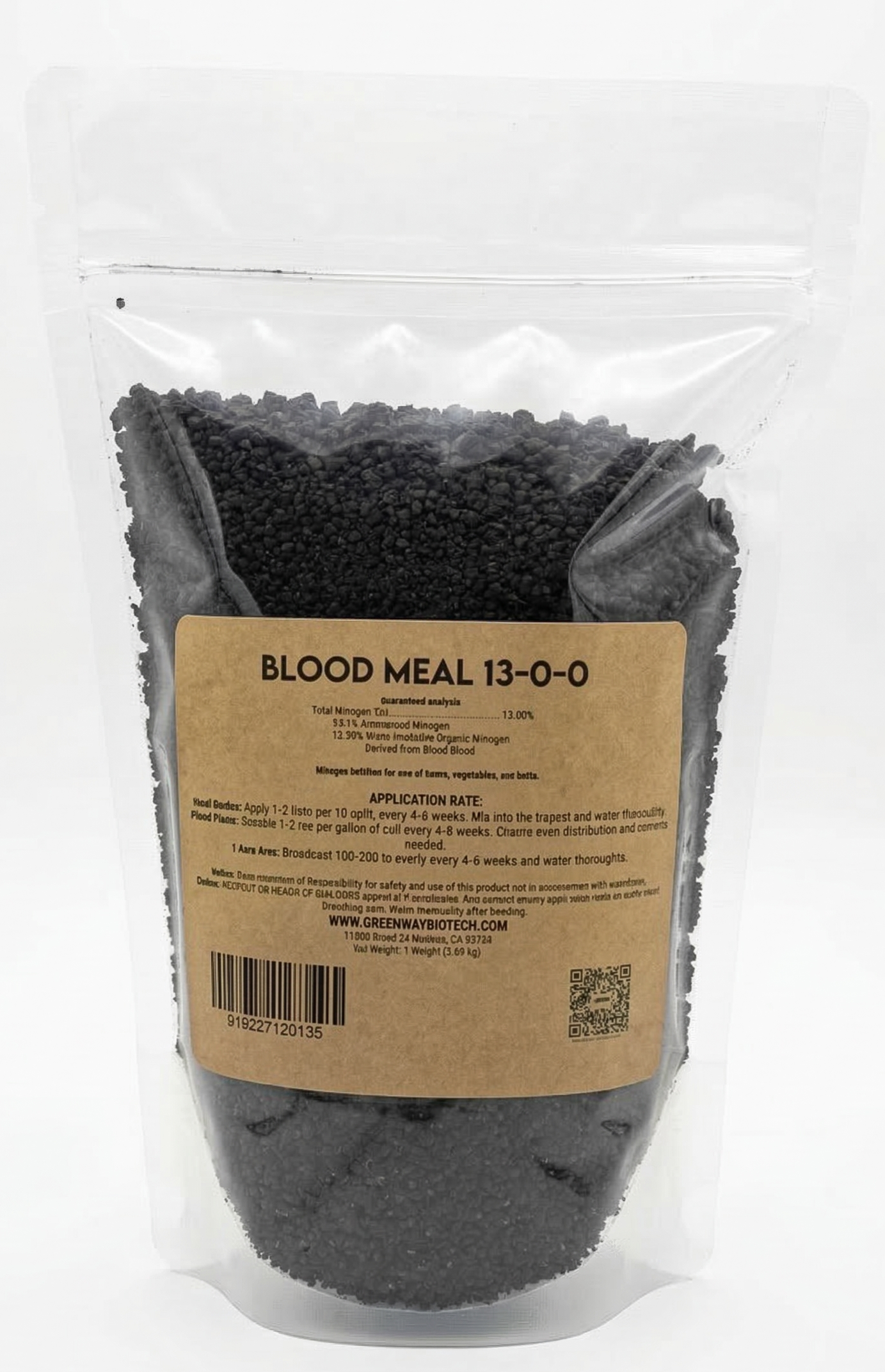 Organic Blood Meal Fertilizer 13-0-0 - Midwest Grow LLC