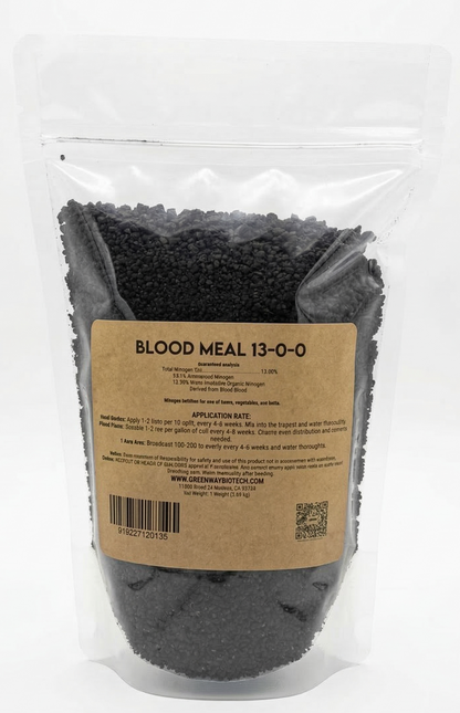 Organic Blood Meal Fertilizer 13-0-0 - Midwest Grow LLC