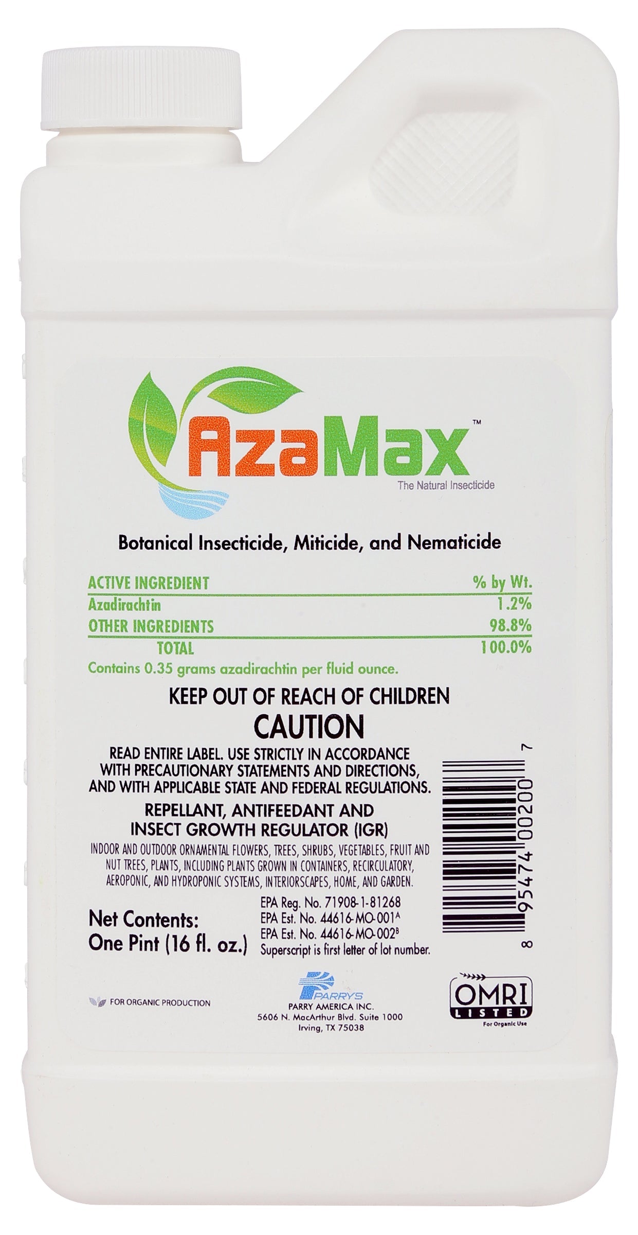 General Hydroponics AzaMax - Midwest Grow LLC