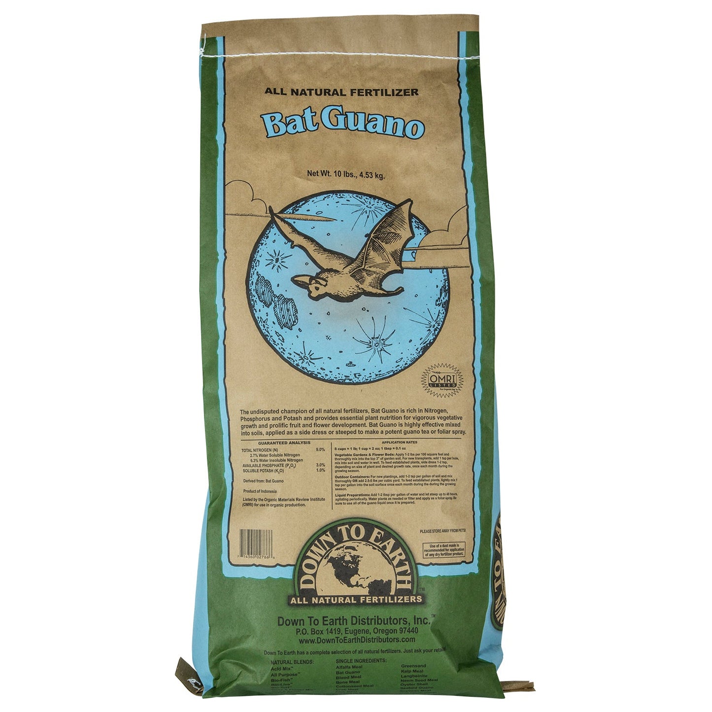 Down To Earth Bat Guano - Midwest Grow LLC