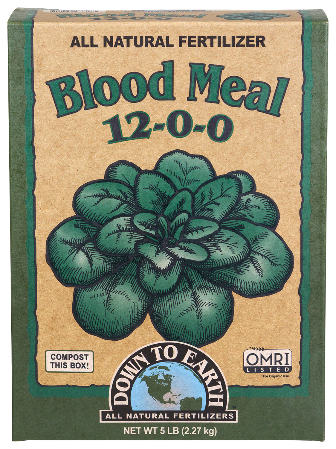 Down To Earth Blood Meal - Midwest Grow LLC