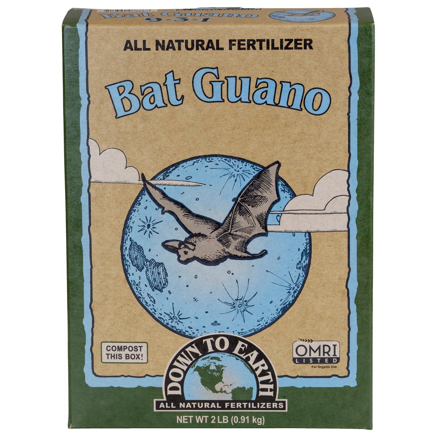 Down To Earth Bat Guano - Midwest Grow LLC