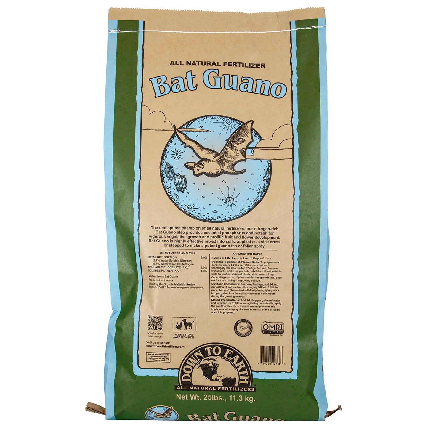 Down To Earth Bat Guano - Midwest Grow LLC