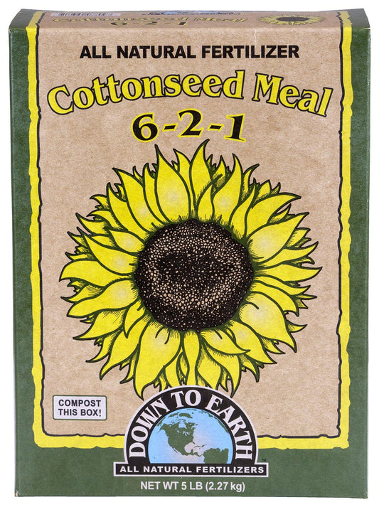 Down To Earth Cottonseed Meal - Midwest Grow LLC