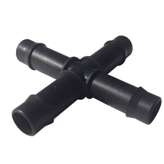 AutoPot 1/2 Inch Cross Connector - Midwest Grow LLC