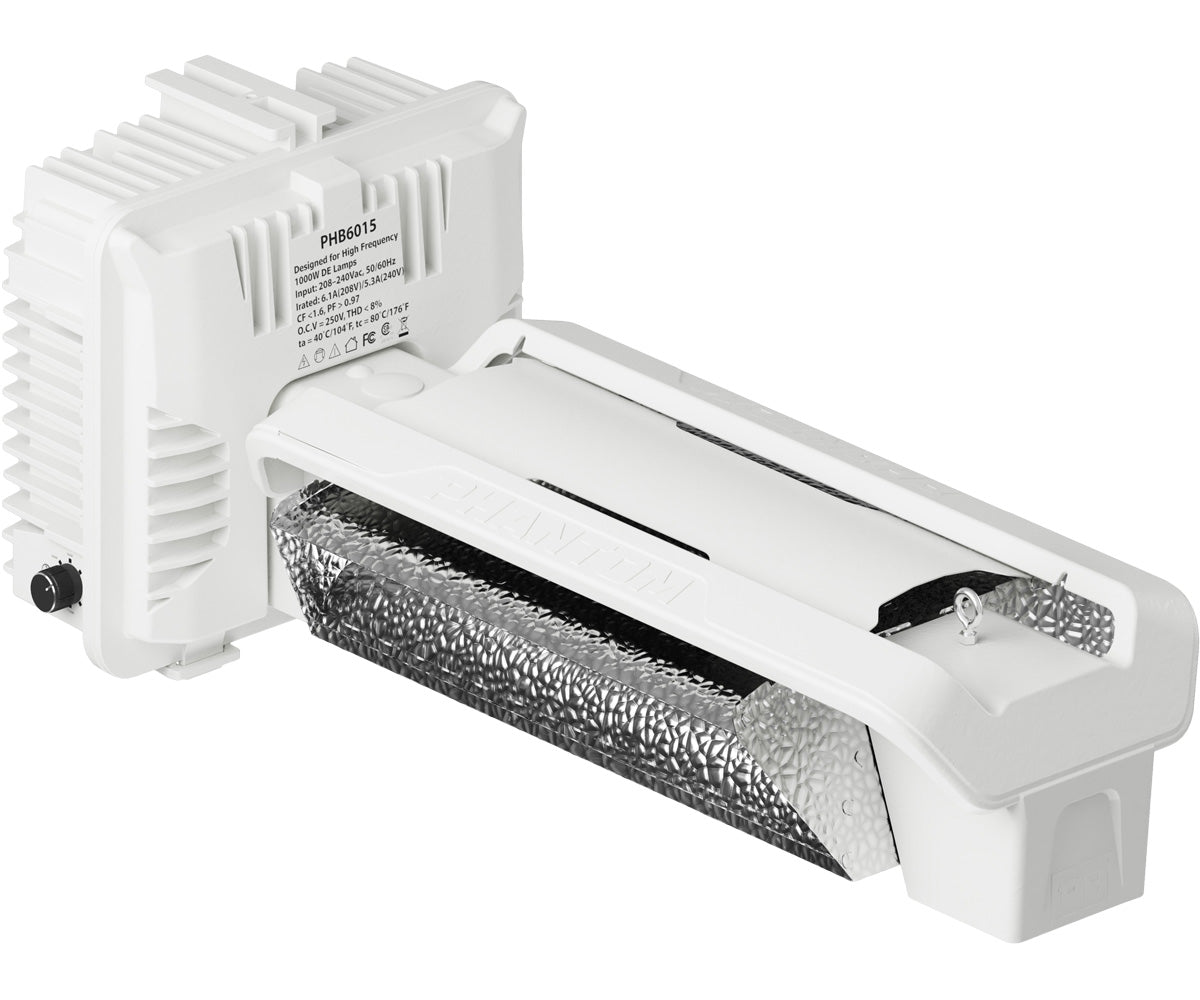 Phantom 60 Series DE Open Lighting System, 1000W, 277-400V (10' Leads cord) - Midwest Grow LLC