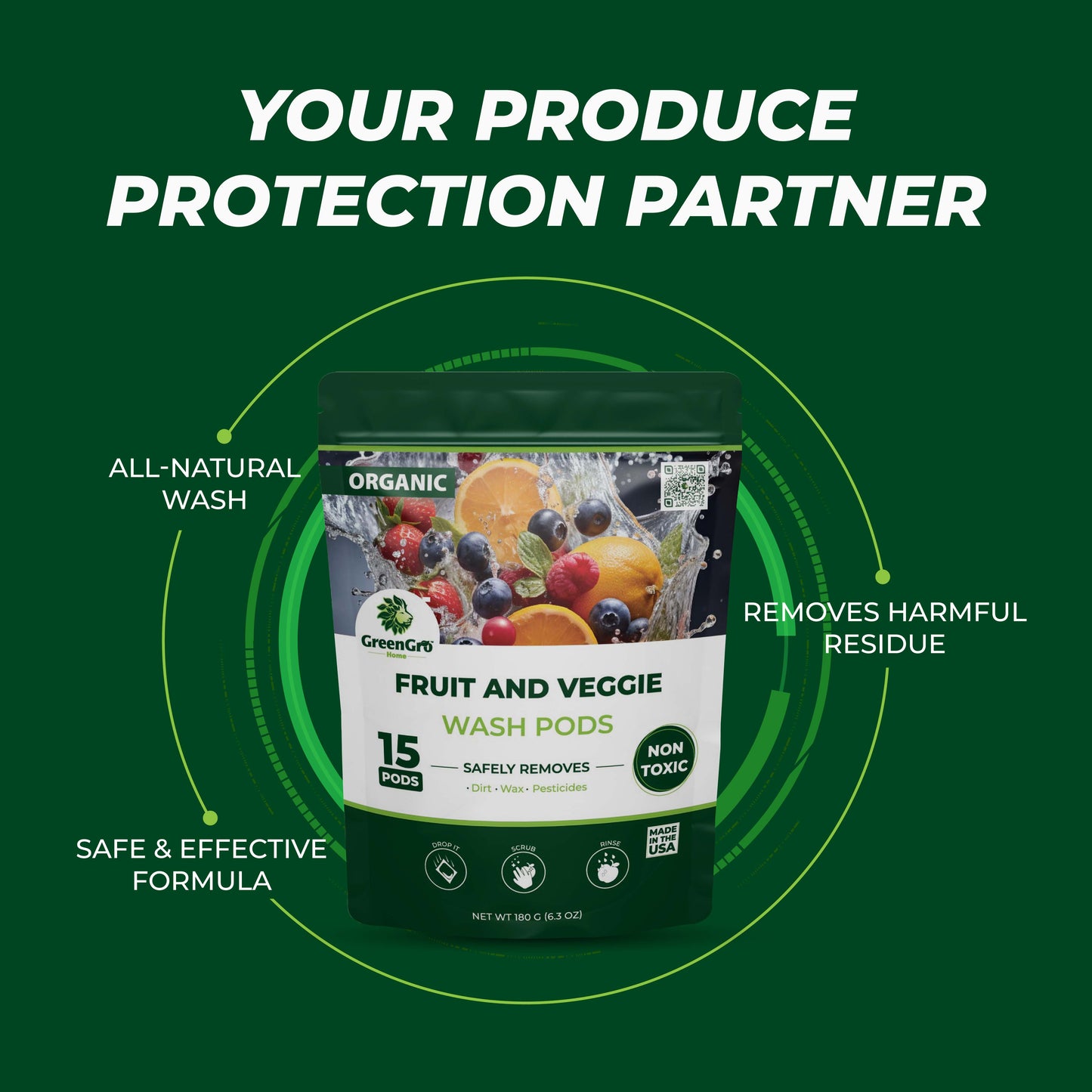 Fruit & Veggie Wash Pods