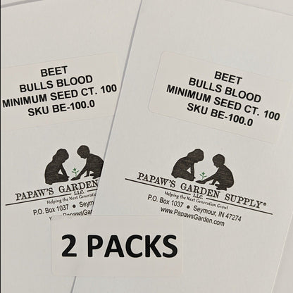 Bulls Blood Beet Root Seeds