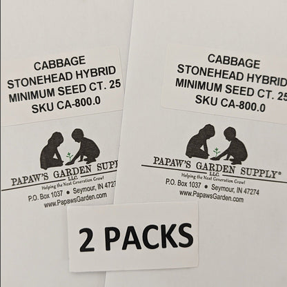 Stone Head Hybrid Cabbage Seeds