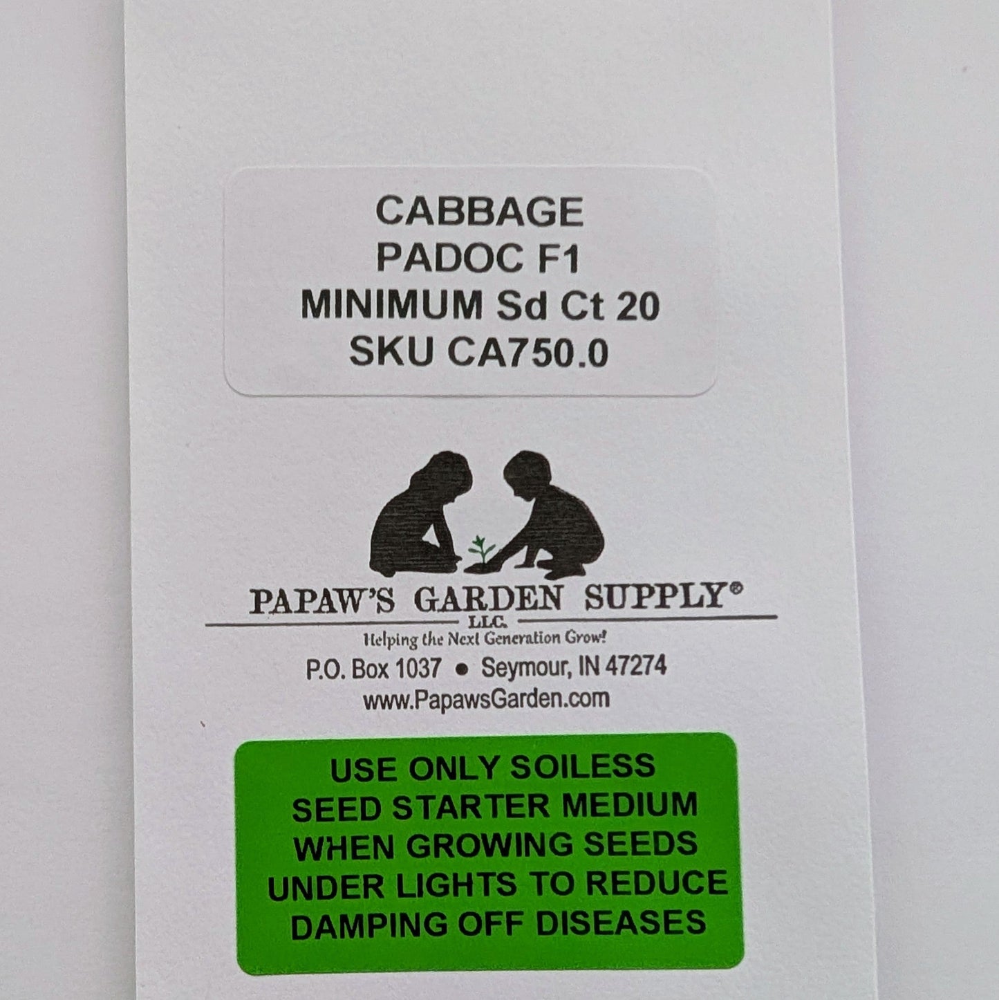 Padoc F1 Cabbage Seeds
