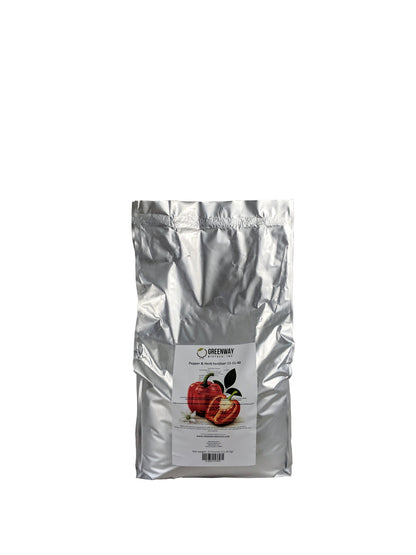 Pepper and Herb Fertilizer 11-11-40 | Chelated Micronutrients | Hydroponics, Soil & Foliar Application - Midwest Grow LLC