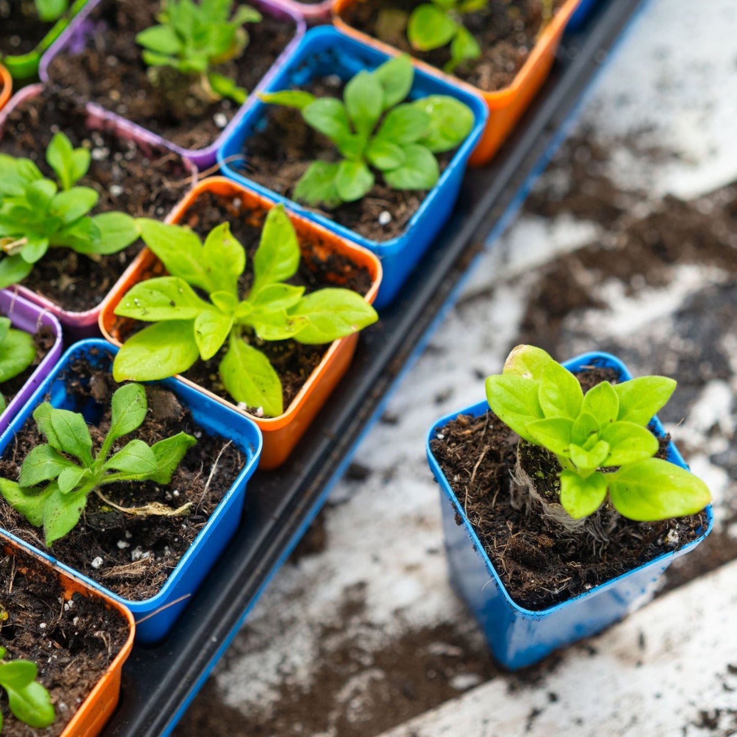 32-Cell Reusable Plant Starter Trays with Inserts - Midwest Grow LLC