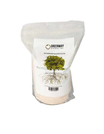 Potassium Sulfate Fertilizer 0-0-53 - Midwest Grow LLC