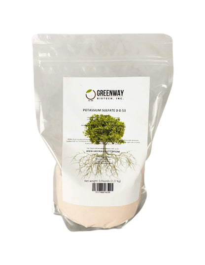 Potassium Sulfate Fertilizer 0-0-53 - Midwest Grow LLC