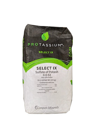 Potassium Sulfate Fertilizer 0-0-53 - Midwest Grow LLC
