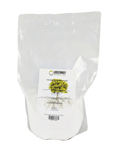 Potassium Chloride (Muriate of Potash) 0-0-62 - Midwest Grow LLC