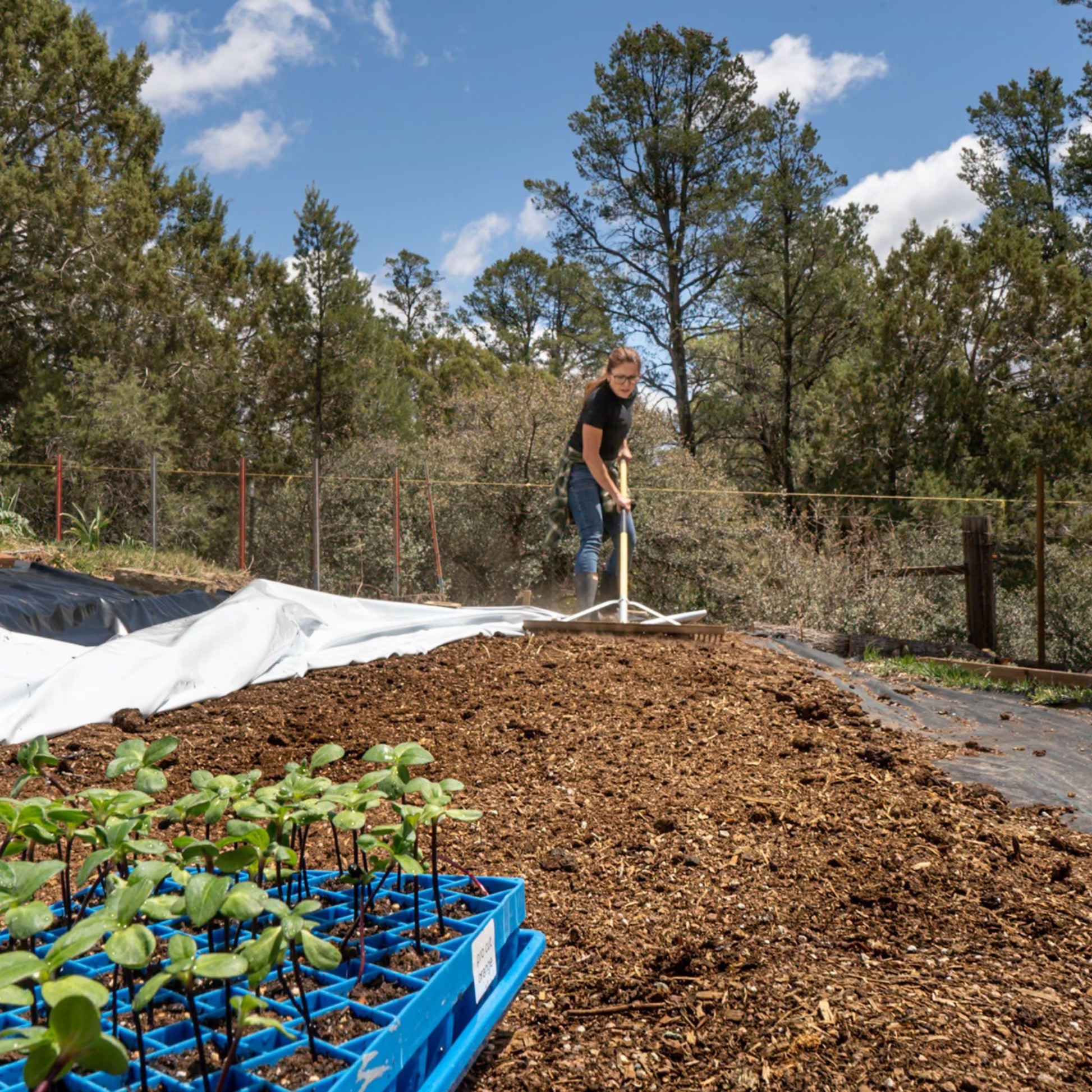 Silage Tarp - 6 mil Reversible Black & White - Midwest Grow LLC
