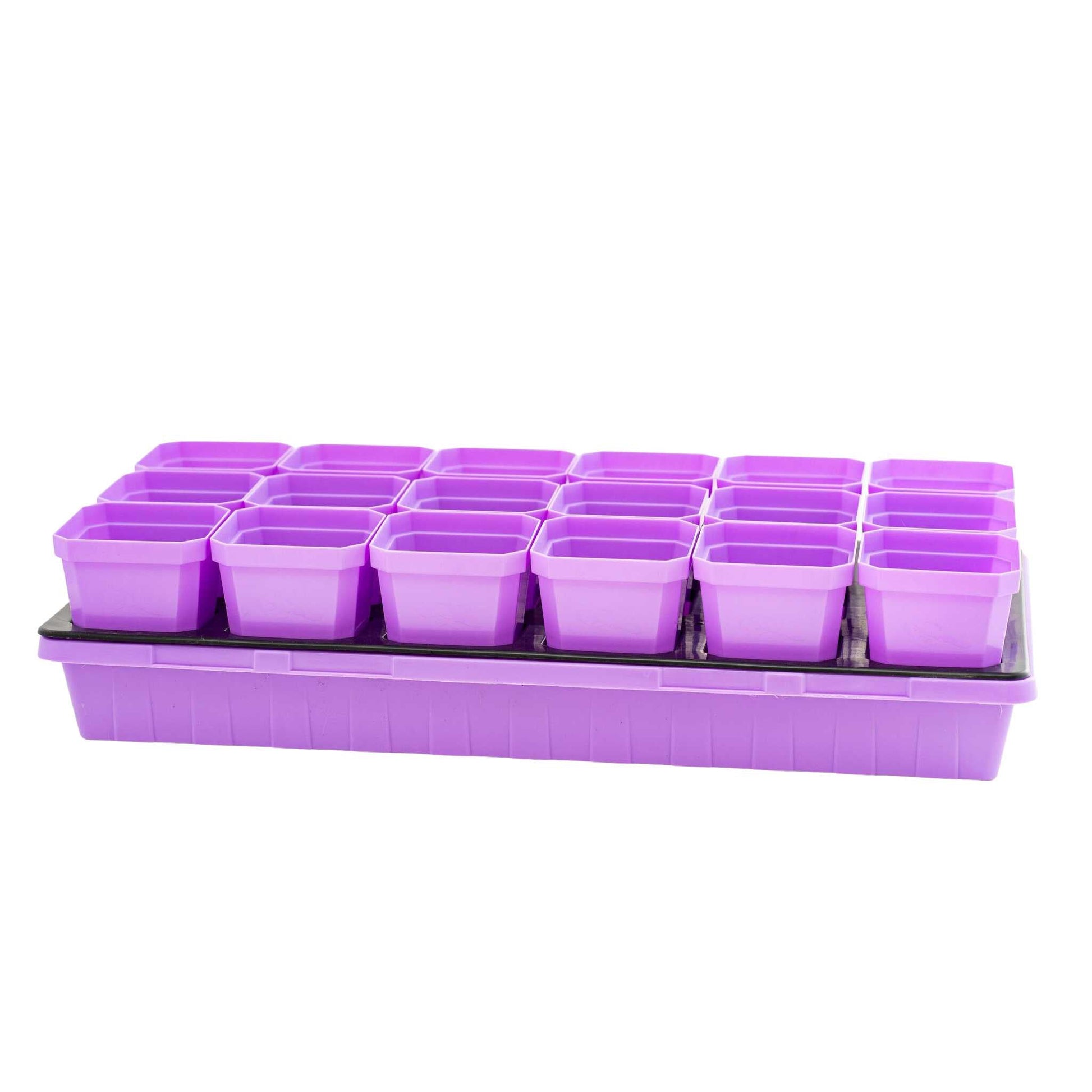 3.3" Heavy Duty Seed Starting Pots with Inserts - Midwest Grow LLC
