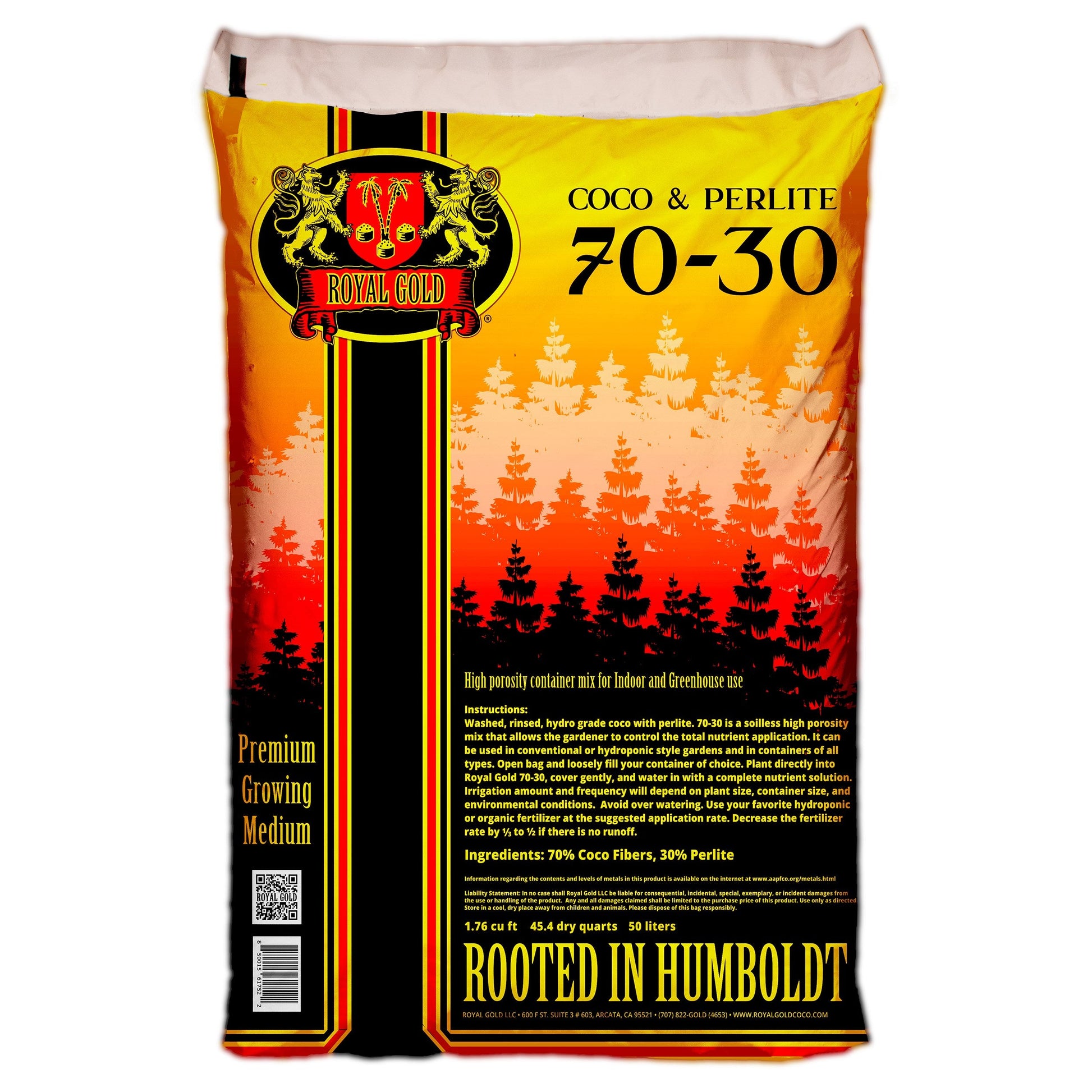 Royal Gold Coco & Perlite 70-30 Mix 1.76 - Midwest Grow LLC