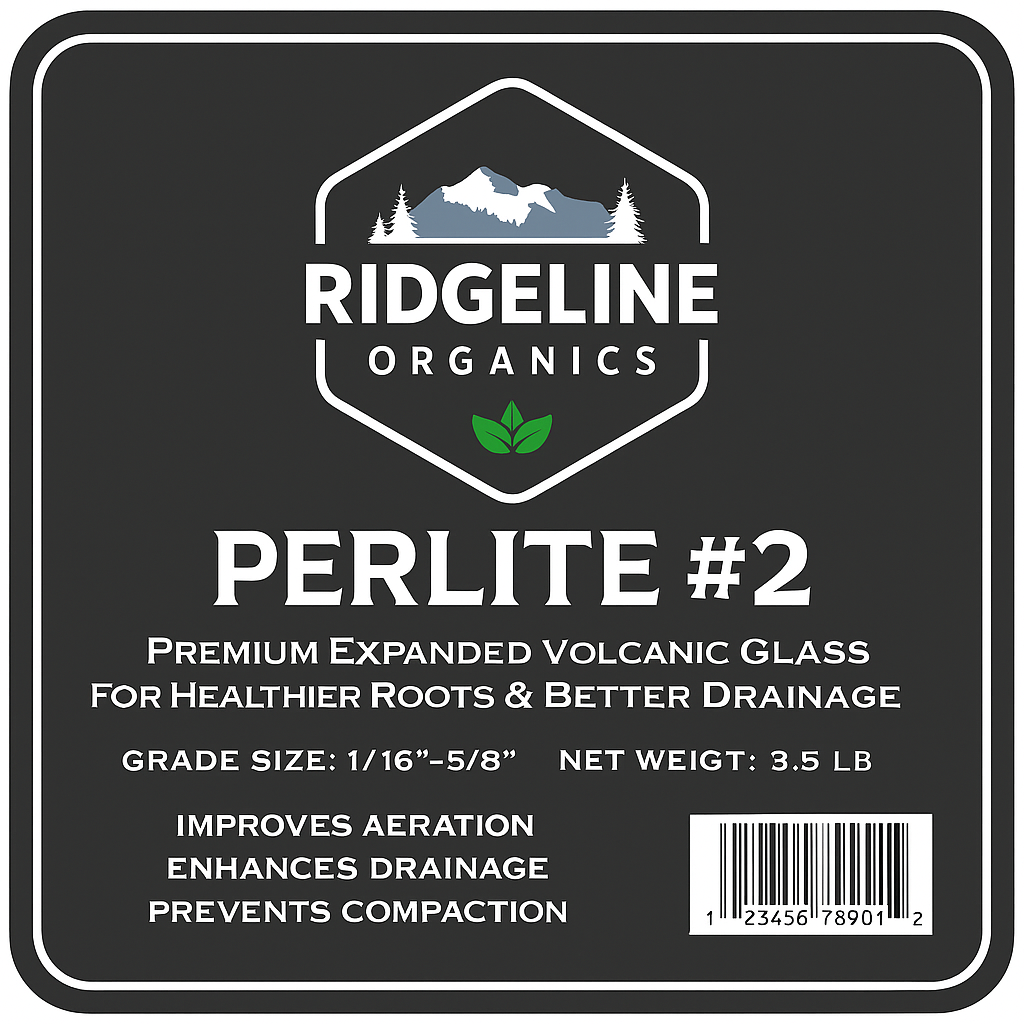 Ridgeline Organics Perlite 3.5 lb