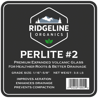 Ridgeline Organics Perlite 3.5 lb - Midwest Grow LLC