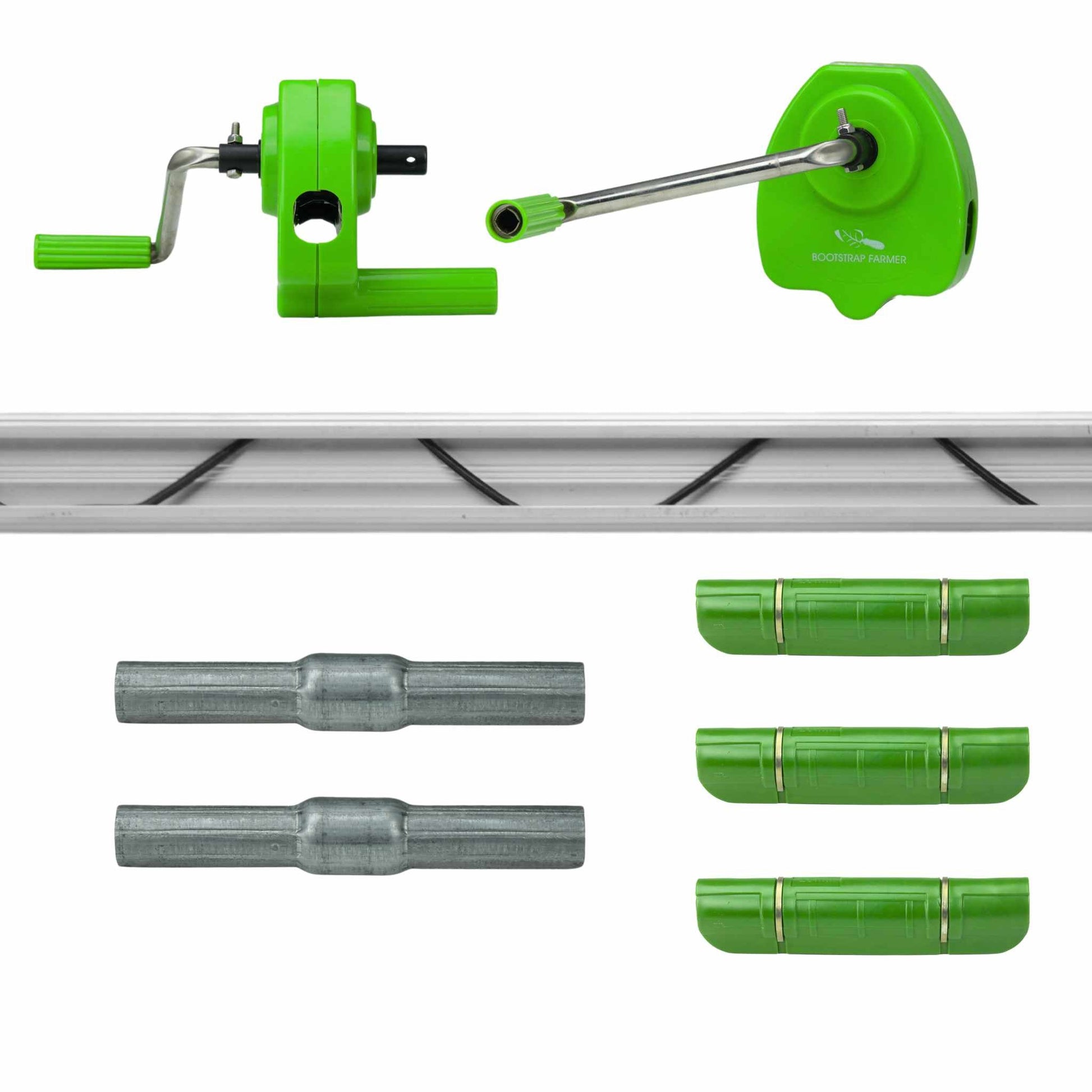 DIY Greenhouse Roll-Up Side Curtain Kit - Midwest Grow LLC