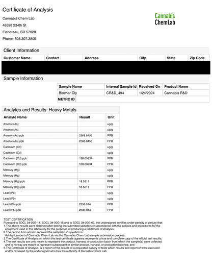 KIS Organics Biochar Soil Mix