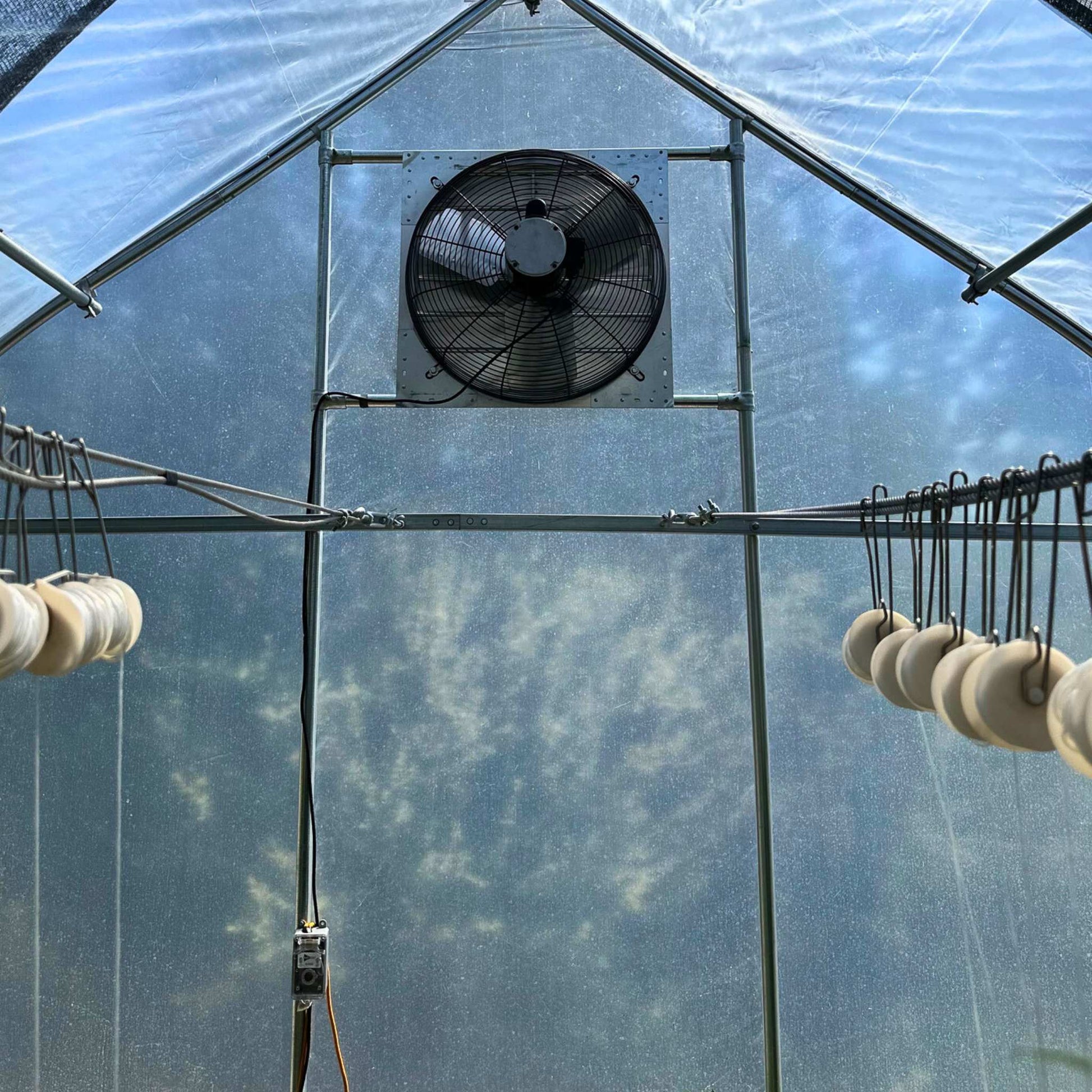 Greenhouse Shutter Mount Exhaust Fans - Midwest Grow LLC