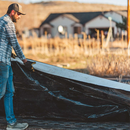 Silage Tarp - 6 mil Reversible Black & White - Midwest Grow LLC