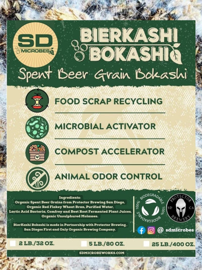 BierKashi Bokashi 5 to 50 lbs (Free Shipping)