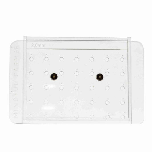 Soil Block Drop Seeder - Standing 35 - Complete Set | Mindful Farmer - Midwest Grow LLC
