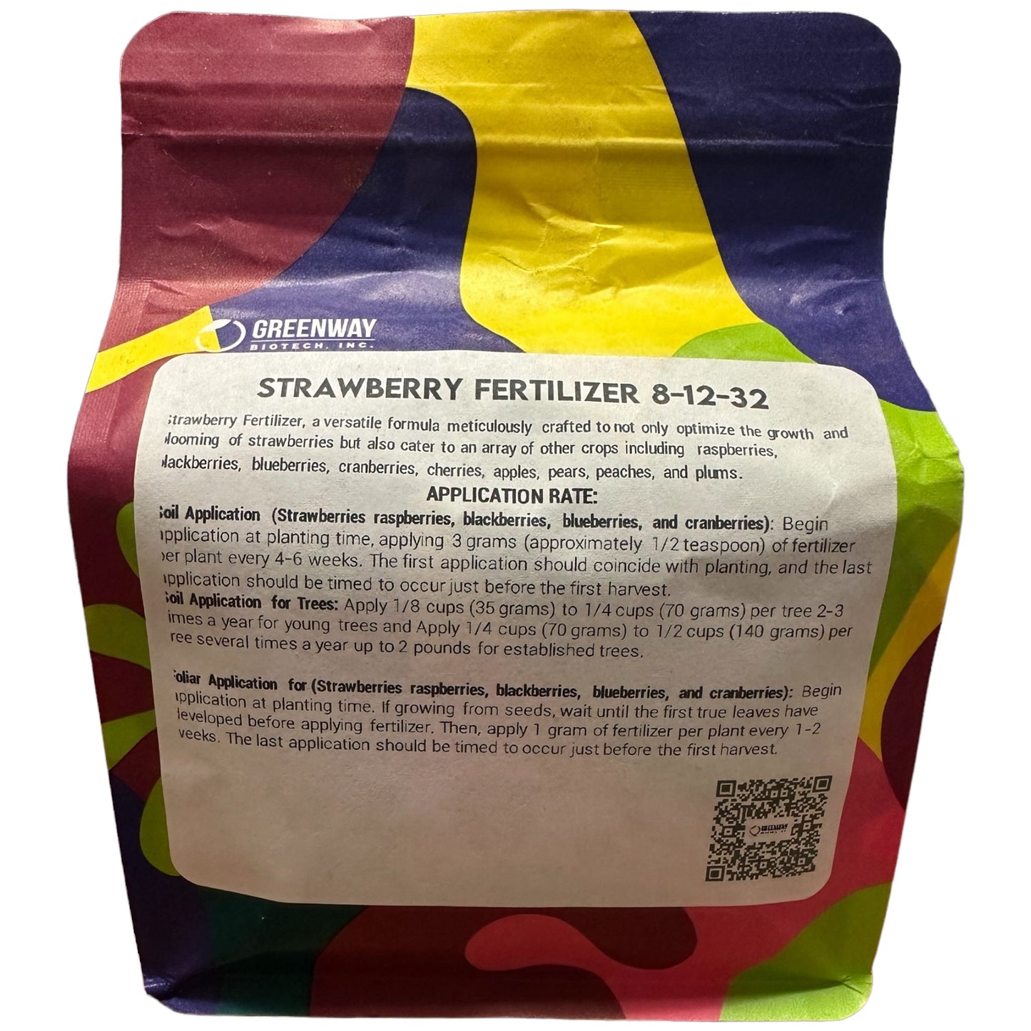 Strawberry Fertilizer 8-12-32 | Chelated Micronutrients | Hydroponics, Soil & Foliar Application - Midwest Grow LLC