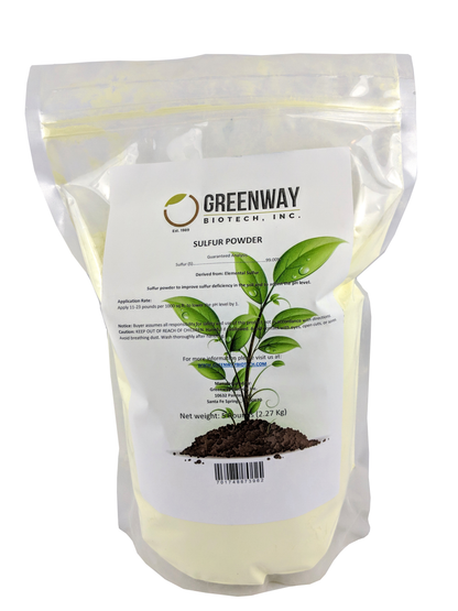 Organic Elemental Sulfur Powder - Midwest Grow LLC