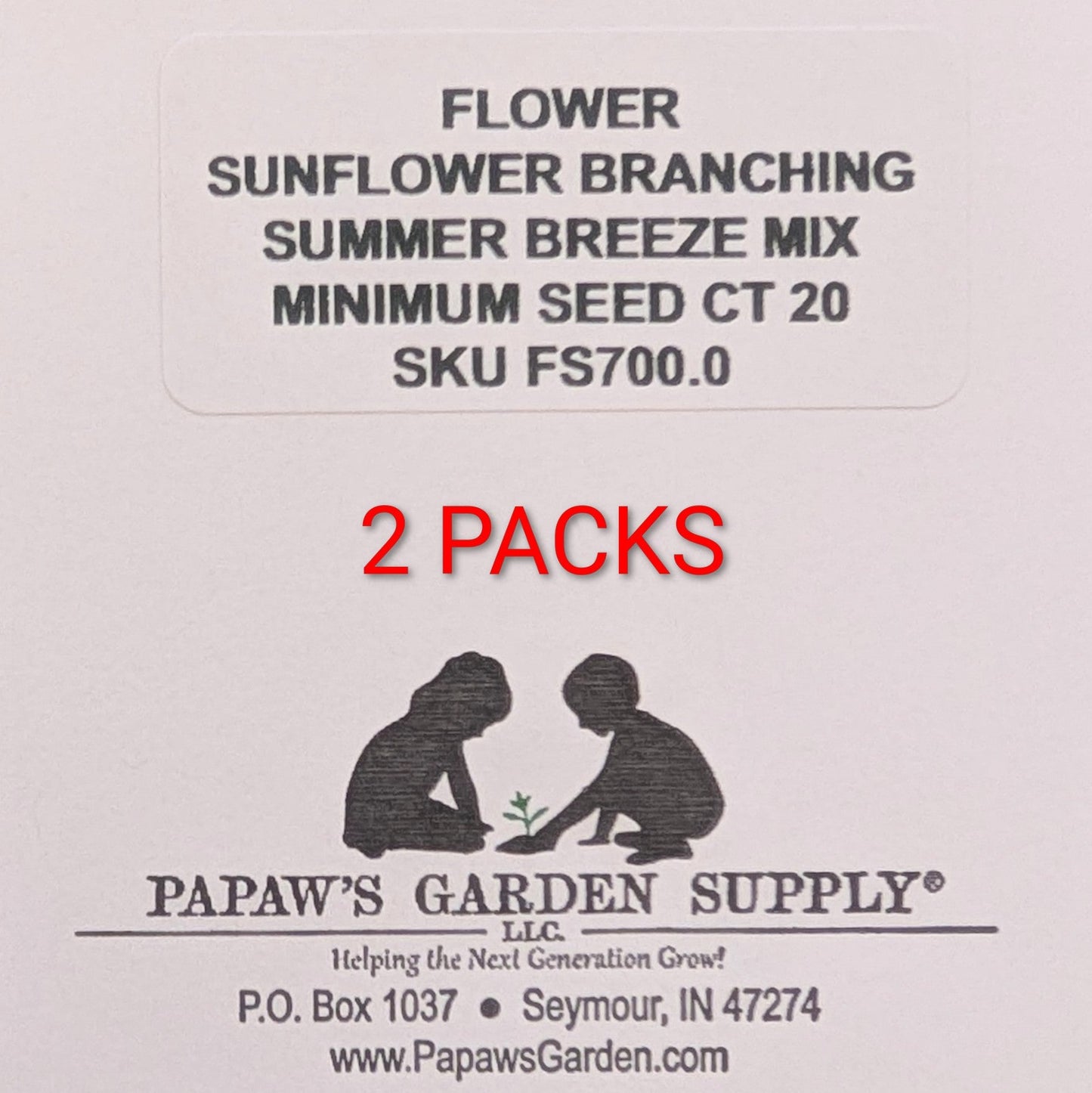 Summer Breeze Branching Sunflower Seed