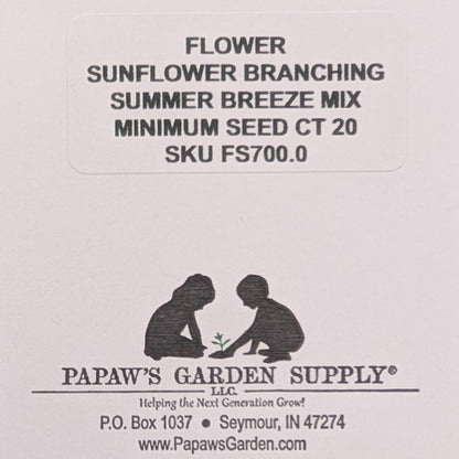 Summer Breeze Branching Sunflower Seed