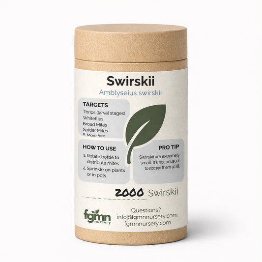 Amblyseius Swirskii Treatment Bottles - Midwest Grow LLC