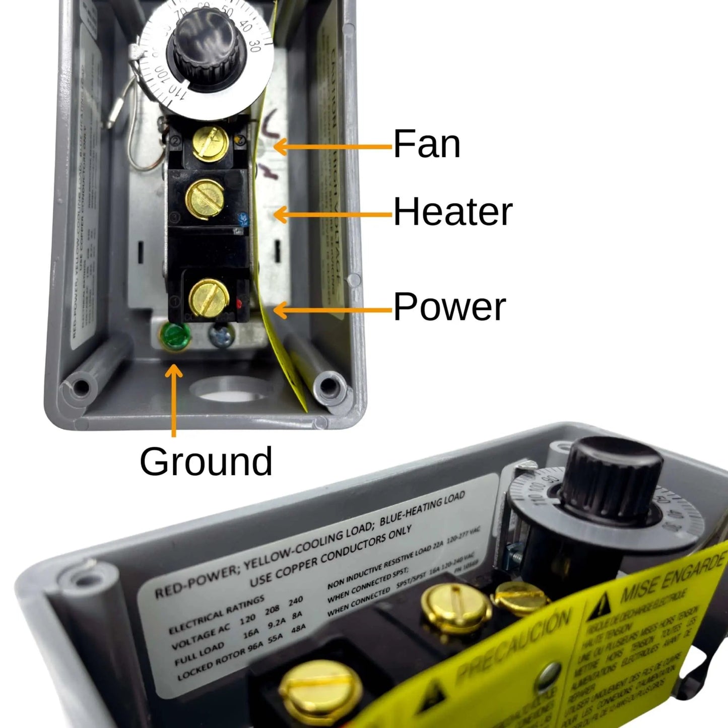 Greenhouse Fan Thermostat - Midwest Grow LLC