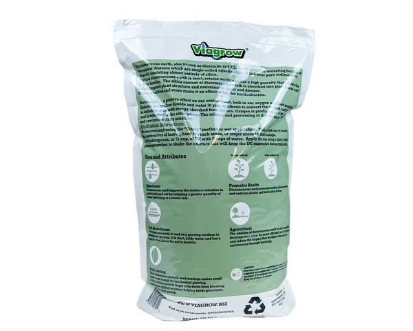 Viagrow 10oz. Diatomaceous Earth - Midwest Grow LLC