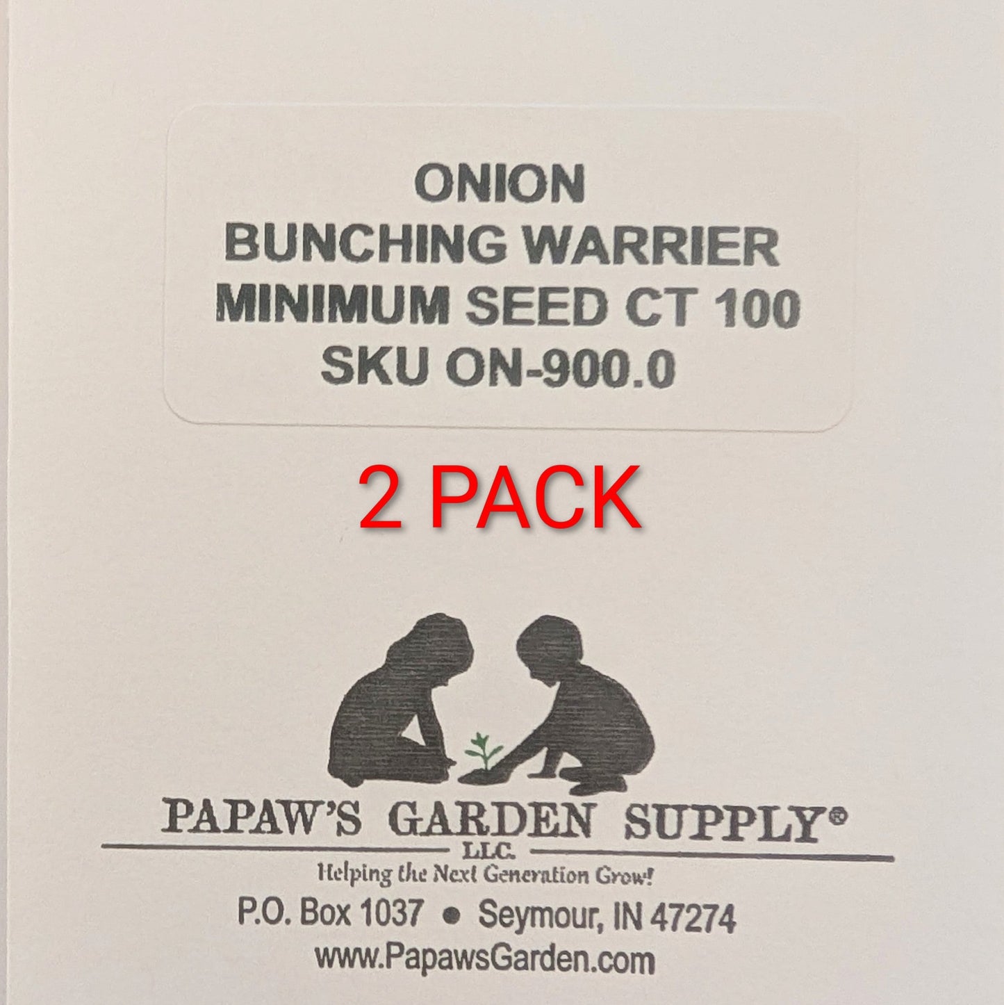 Onion Warrior Bunching Seeds