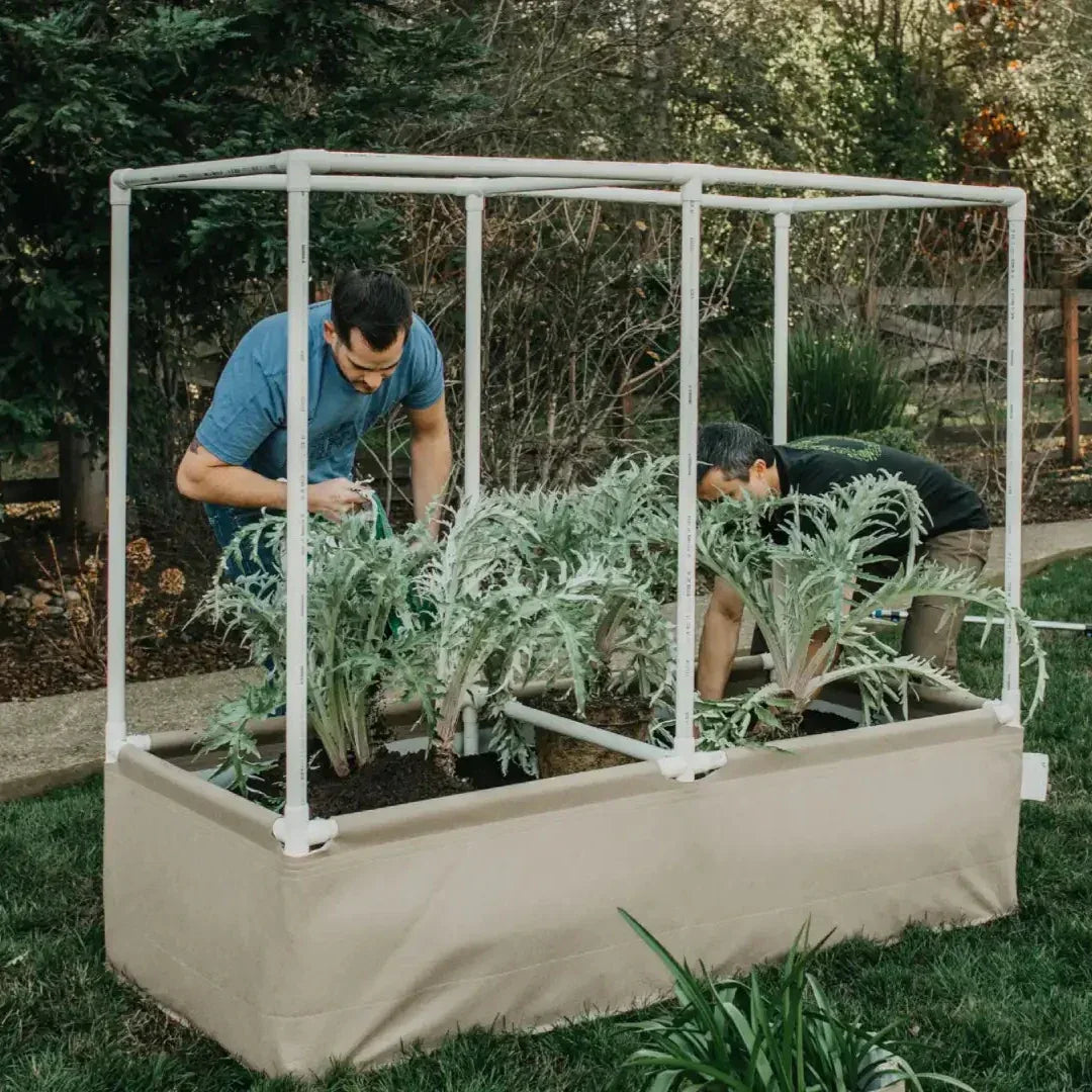 Grassroots Complete Kit Living Soil Fabric Bed - Midwest Grow LLC